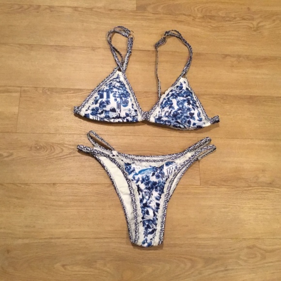 Women’s Triangle Bikini Bathing Suit - Picture 5 of 7